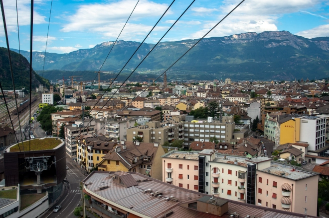 Renon Cable Car - Bolzano Italy